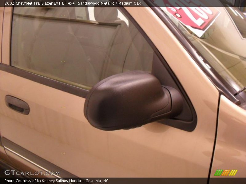 Sandalwood Metallic / Medium Oak 2002 Chevrolet TrailBlazer EXT LT 4x4