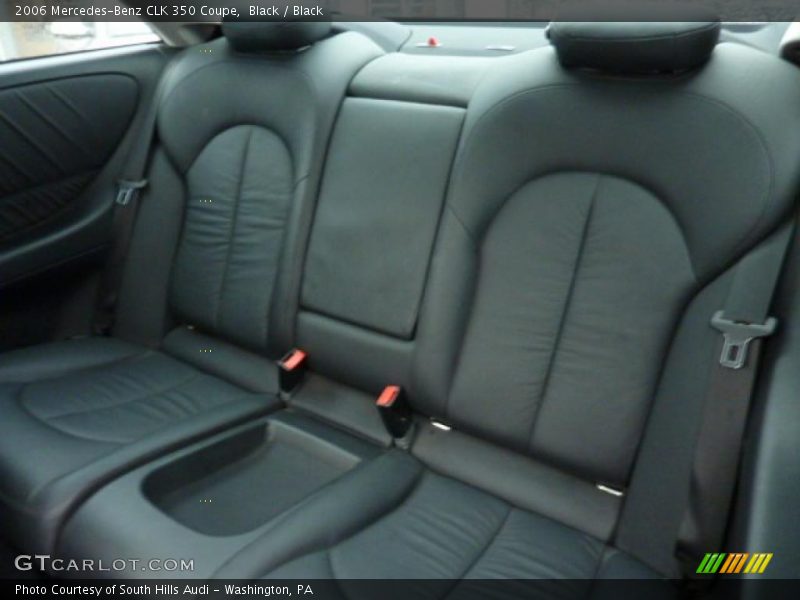 Black / Black 2006 Mercedes-Benz CLK 350 Coupe