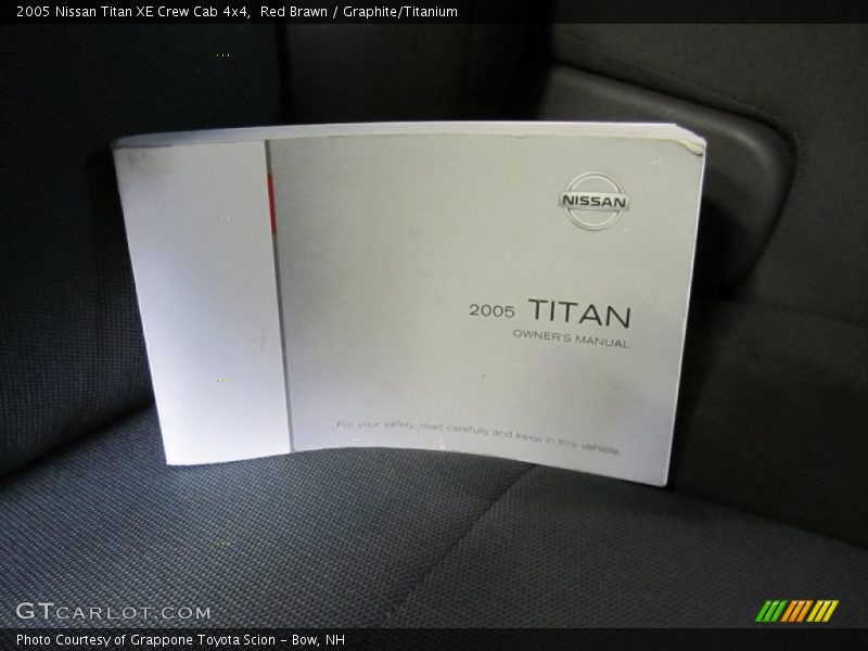 Red Brawn / Graphite/Titanium 2005 Nissan Titan XE Crew Cab 4x4