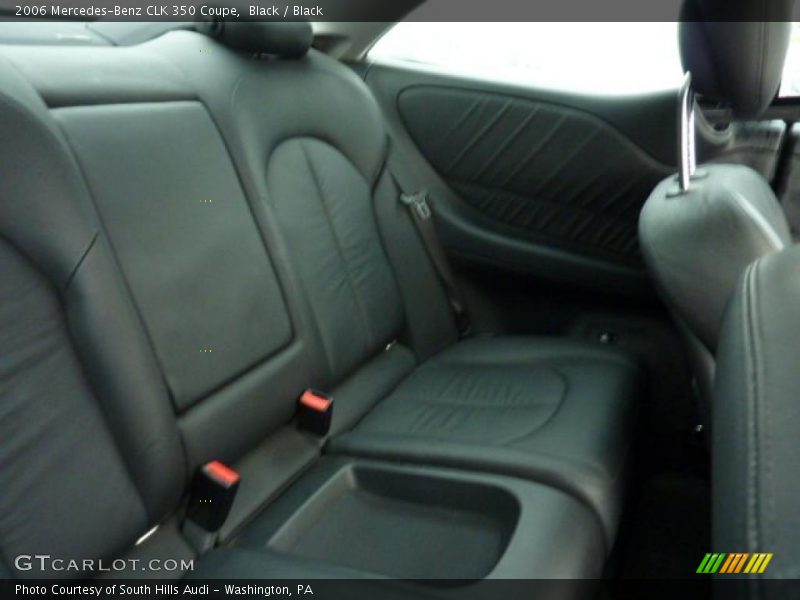 Black / Black 2006 Mercedes-Benz CLK 350 Coupe