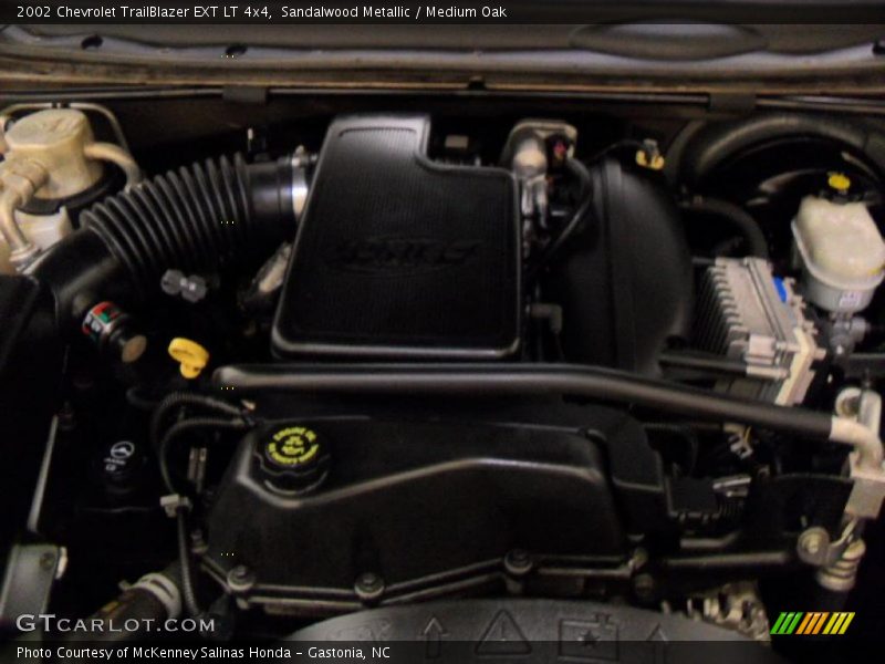 Sandalwood Metallic / Medium Oak 2002 Chevrolet TrailBlazer EXT LT 4x4