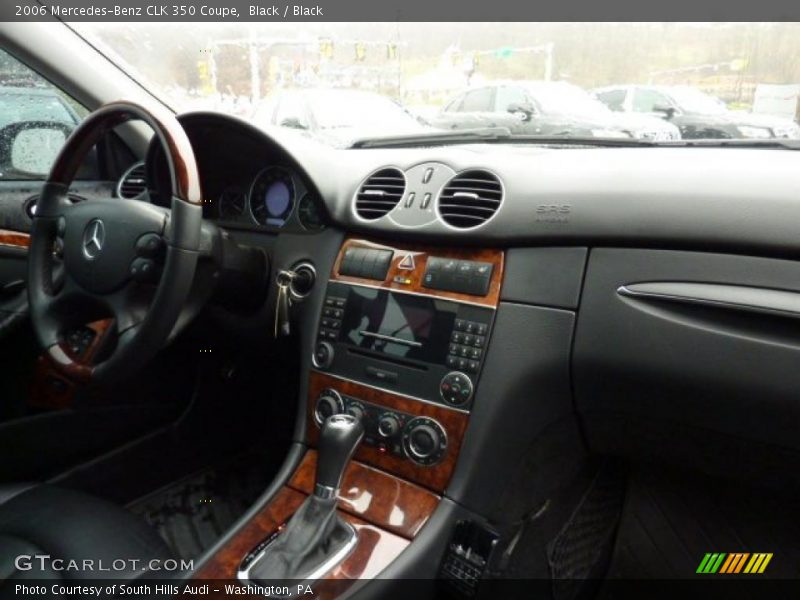 Black / Black 2006 Mercedes-Benz CLK 350 Coupe