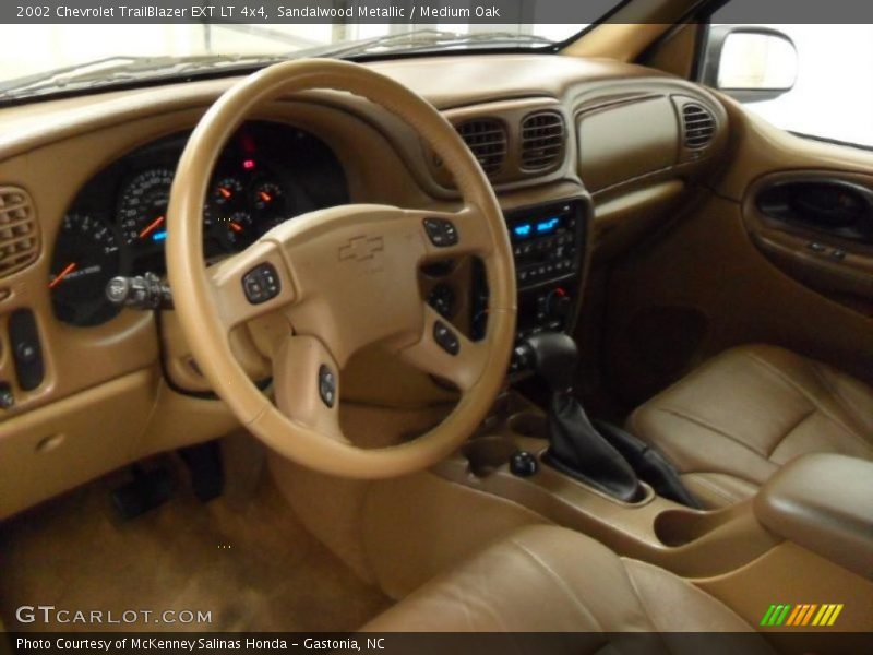 Medium Oak Interior - 2002 TrailBlazer EXT LT 4x4 