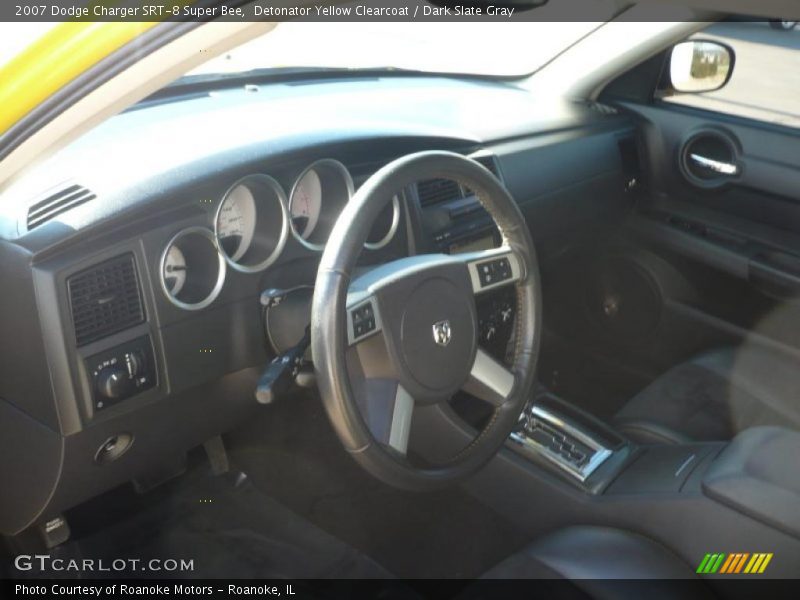  2007 Charger SRT-8 Super Bee Dark Slate Gray Interior