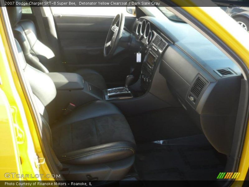 Detonator Yellow Clearcoat / Dark Slate Gray 2007 Dodge Charger SRT-8 Super Bee