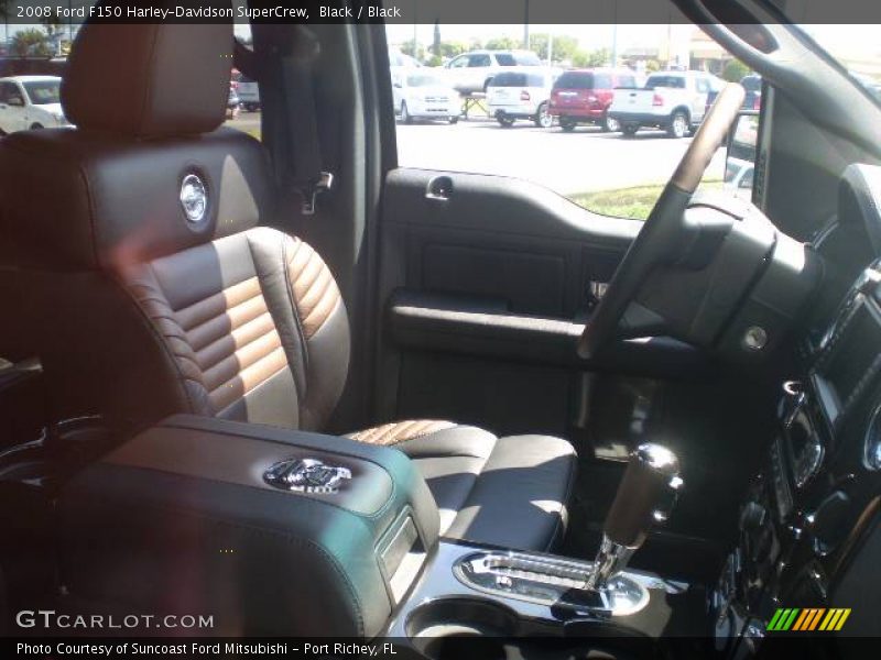 Black / Black 2008 Ford F150 Harley-Davidson SuperCrew