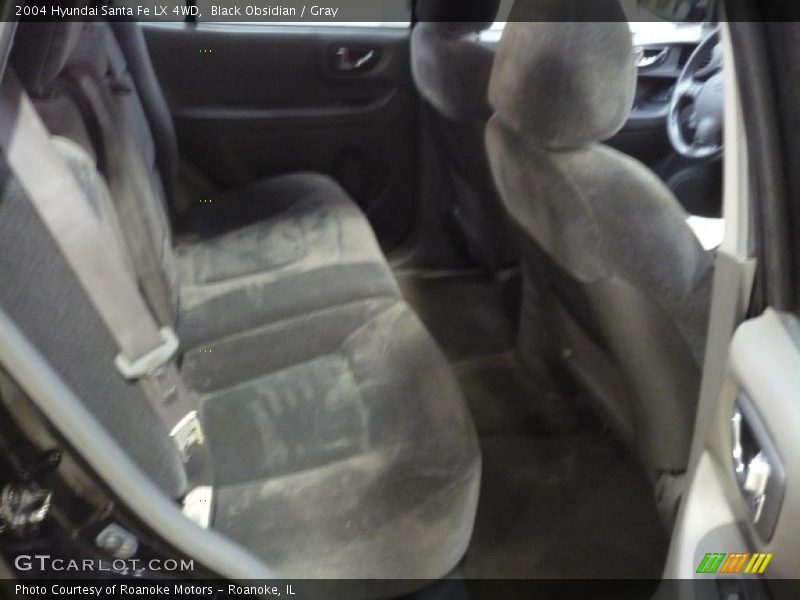 Black Obsidian / Gray 2004 Hyundai Santa Fe LX 4WD