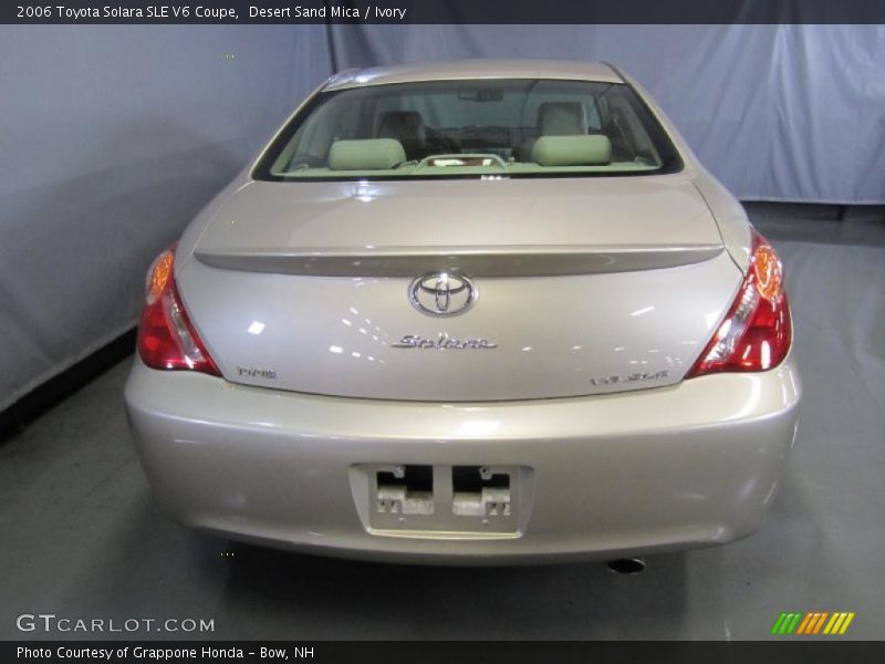 Desert Sand Mica / Ivory 2006 Toyota Solara SLE V6 Coupe