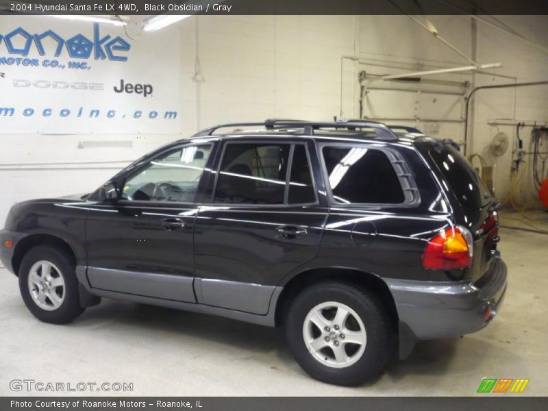 Black Obsidian / Gray 2004 Hyundai Santa Fe LX 4WD