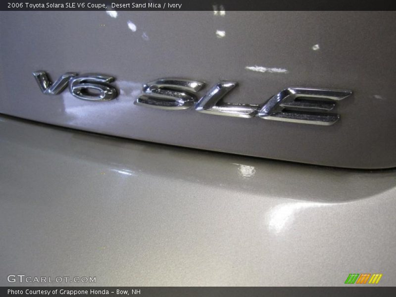  2006 Solara SLE V6 Coupe Logo