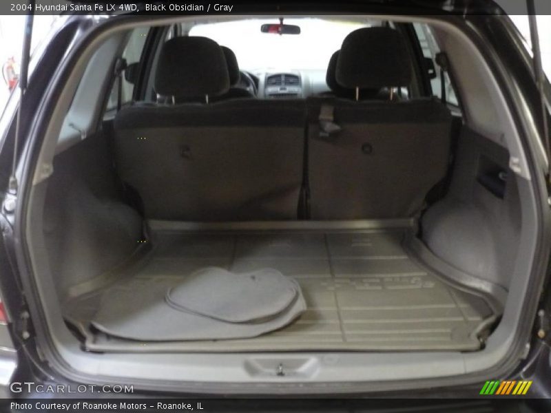 Black Obsidian / Gray 2004 Hyundai Santa Fe LX 4WD