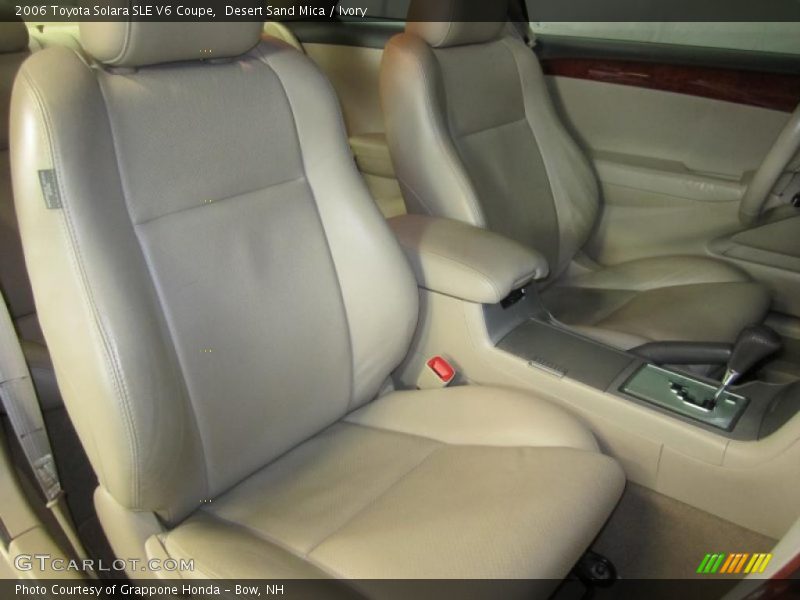 2006 Solara SLE V6 Coupe Ivory Interior