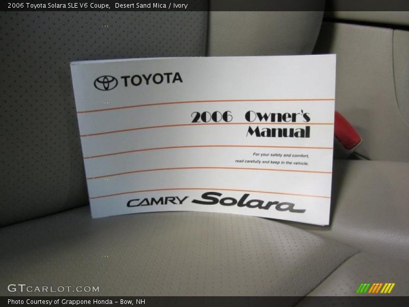 Desert Sand Mica / Ivory 2006 Toyota Solara SLE V6 Coupe