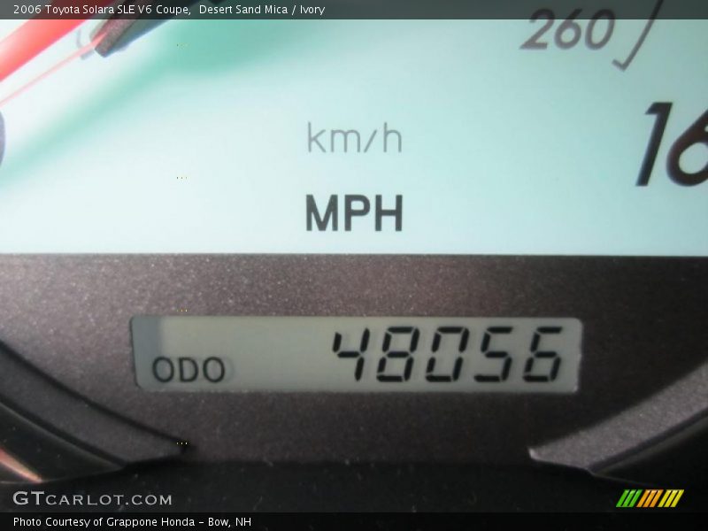 Desert Sand Mica / Ivory 2006 Toyota Solara SLE V6 Coupe