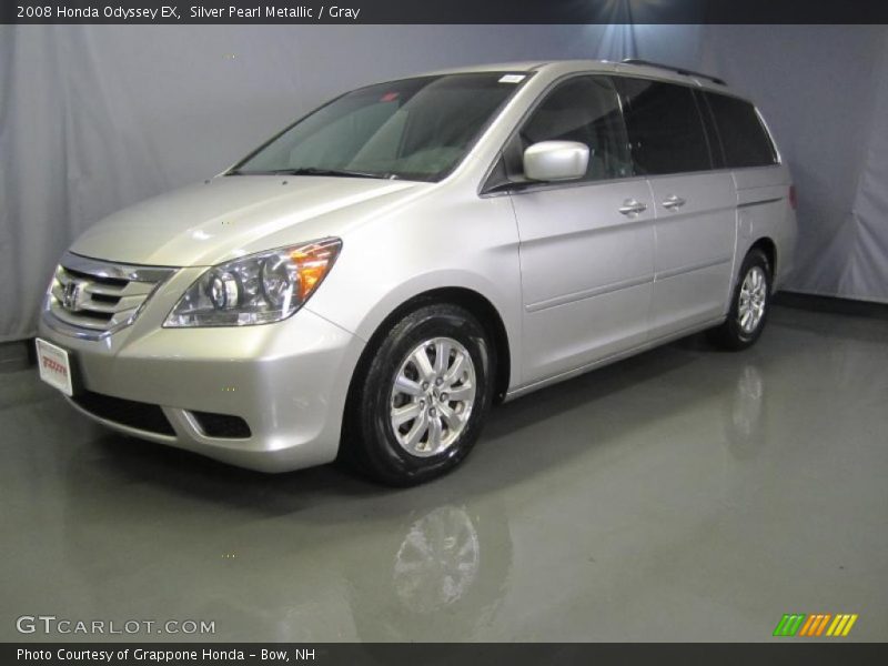 Silver Pearl Metallic / Gray 2008 Honda Odyssey EX