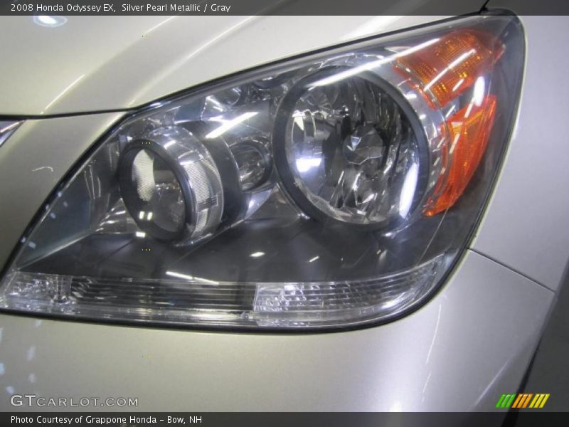 Silver Pearl Metallic / Gray 2008 Honda Odyssey EX