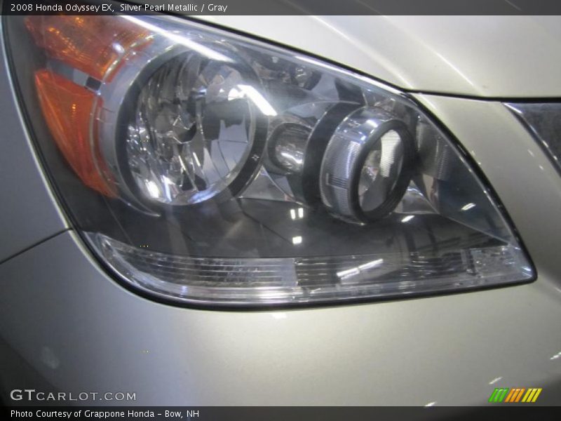 Silver Pearl Metallic / Gray 2008 Honda Odyssey EX