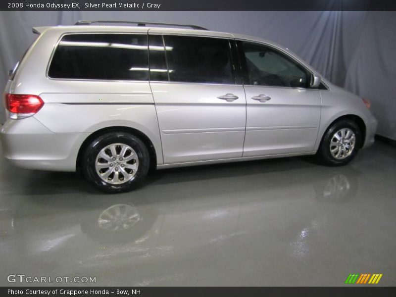 Silver Pearl Metallic / Gray 2008 Honda Odyssey EX