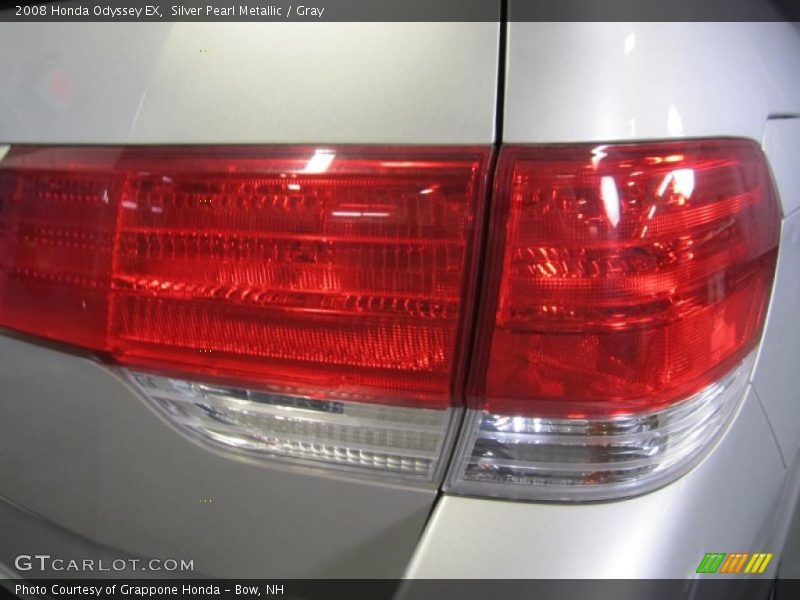Silver Pearl Metallic / Gray 2008 Honda Odyssey EX