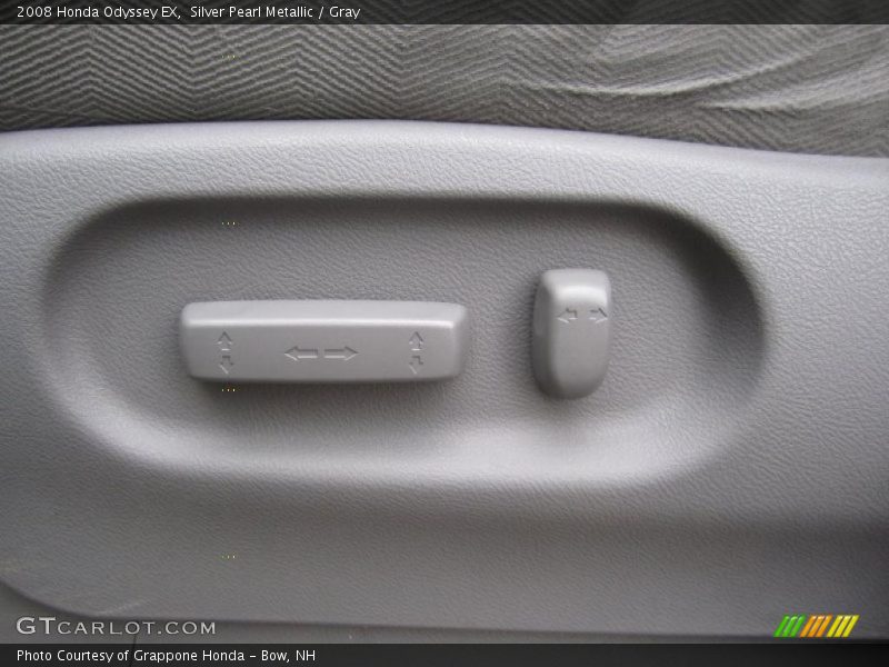 Silver Pearl Metallic / Gray 2008 Honda Odyssey EX