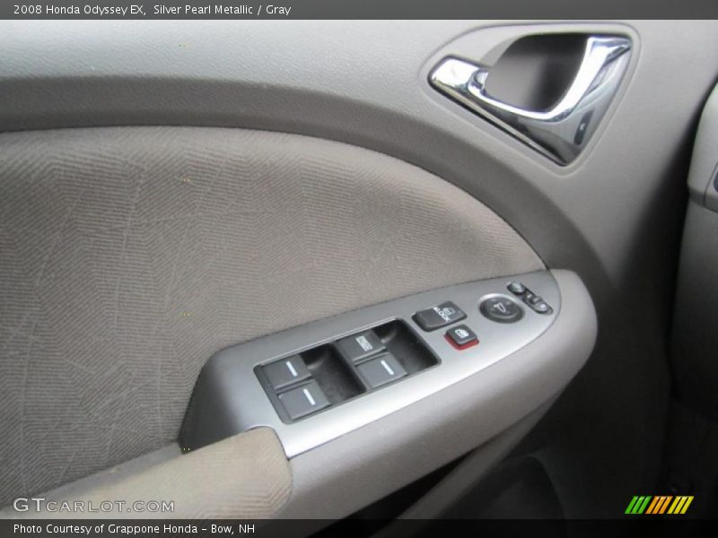 Silver Pearl Metallic / Gray 2008 Honda Odyssey EX