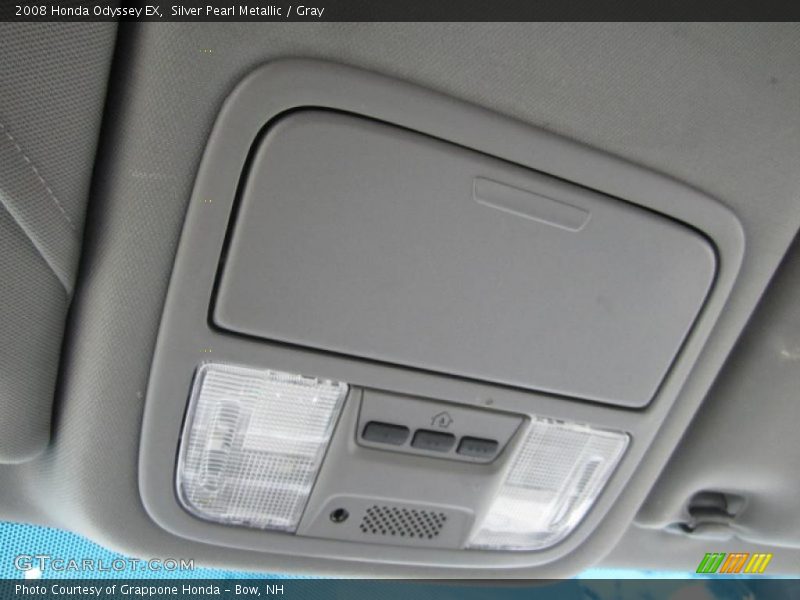 Silver Pearl Metallic / Gray 2008 Honda Odyssey EX