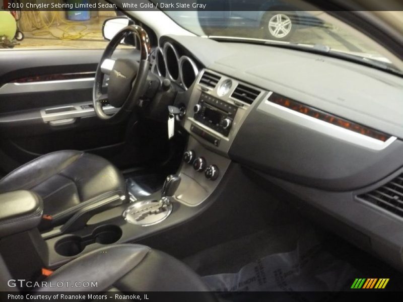 White Gold / Dark Slate Gray 2010 Chrysler Sebring Limited Sedan