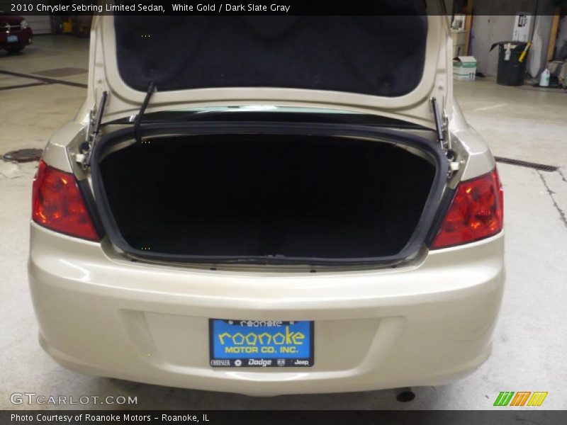 White Gold / Dark Slate Gray 2010 Chrysler Sebring Limited Sedan