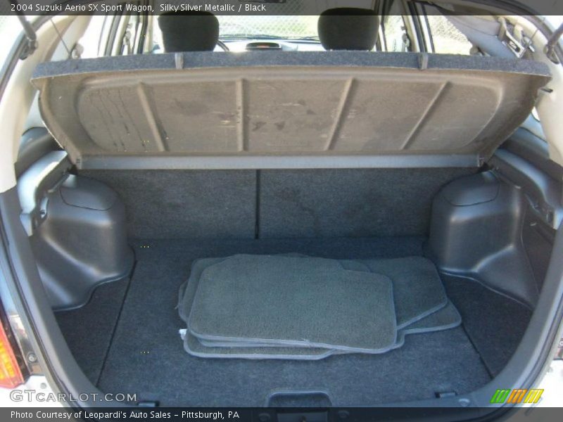 Silky Silver Metallic / Black 2004 Suzuki Aerio SX Sport Wagon