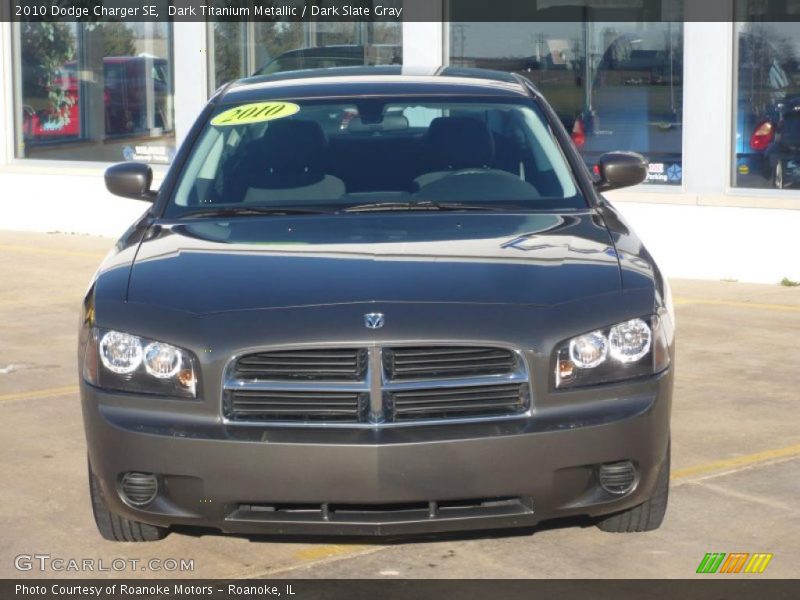 Dark Titanium Metallic / Dark Slate Gray 2010 Dodge Charger SE