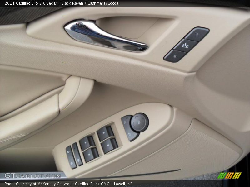 Black Raven / Cashmere/Cocoa 2011 Cadillac CTS 3.6 Sedan