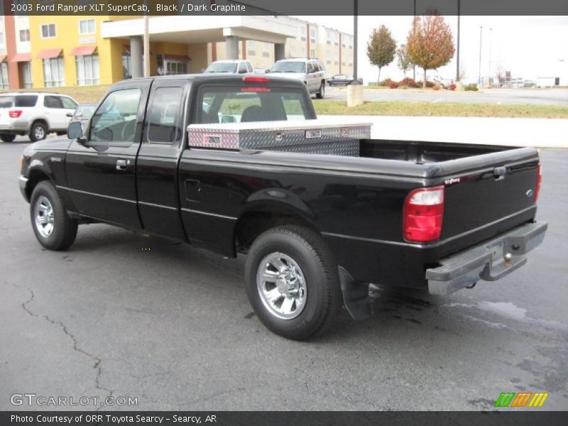 Black / Dark Graphite 2003 Ford Ranger XLT SuperCab