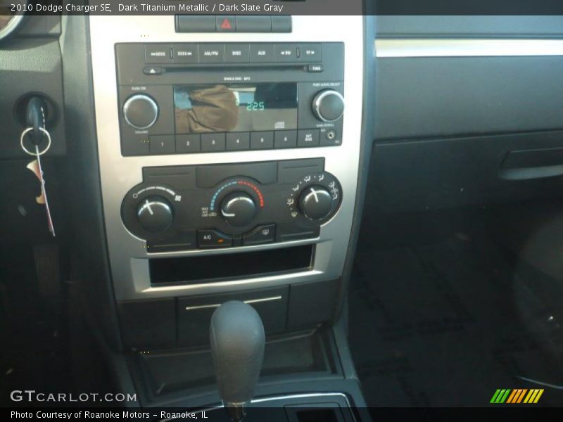 Dark Titanium Metallic / Dark Slate Gray 2010 Dodge Charger SE