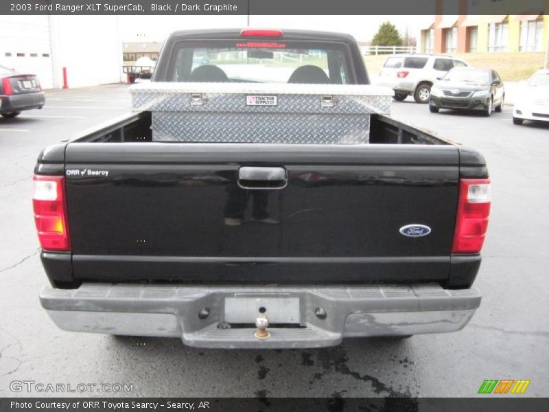 Black / Dark Graphite 2003 Ford Ranger XLT SuperCab