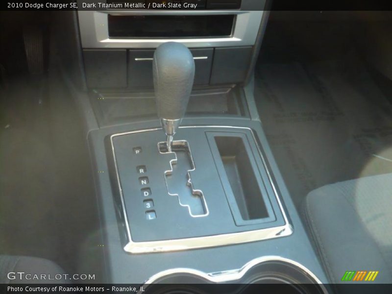 Dark Titanium Metallic / Dark Slate Gray 2010 Dodge Charger SE