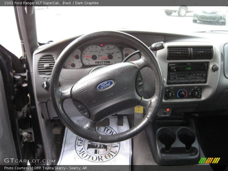 Black / Dark Graphite 2003 Ford Ranger XLT SuperCab