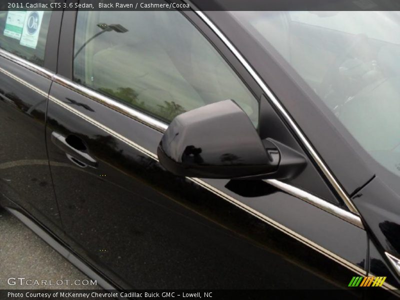 Black Raven / Cashmere/Cocoa 2011 Cadillac CTS 3.6 Sedan