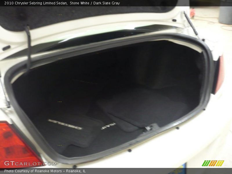 Stone White / Dark Slate Gray 2010 Chrysler Sebring Limited Sedan