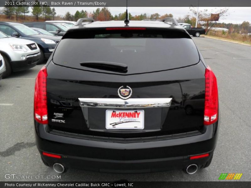 Black Raven / Titanium/Ebony 2011 Cadillac SRX FWD