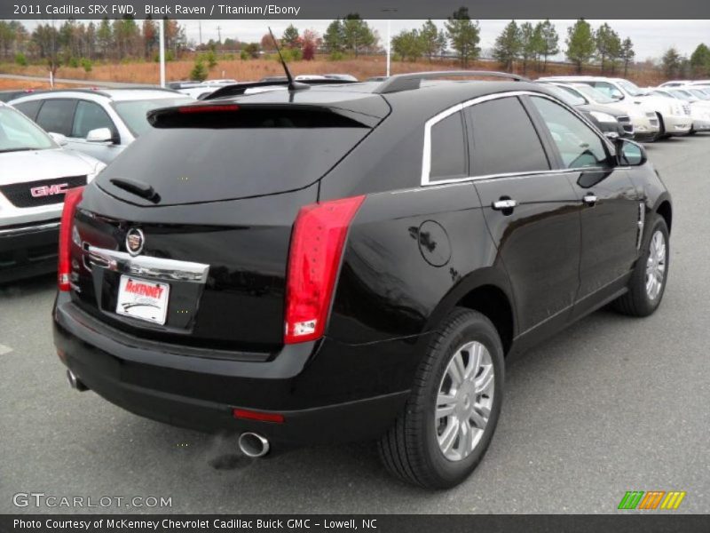 Black Raven / Titanium/Ebony 2011 Cadillac SRX FWD
