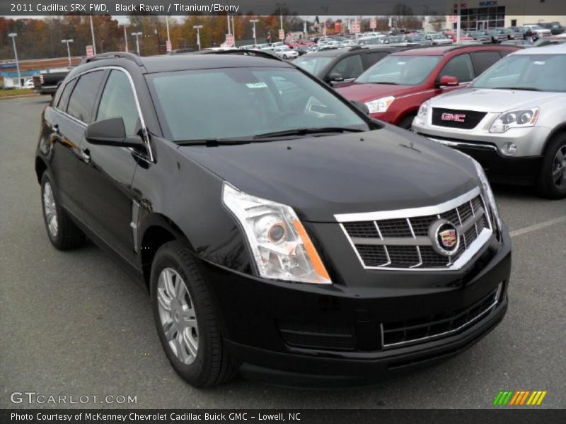 Black Raven / Titanium/Ebony 2011 Cadillac SRX FWD