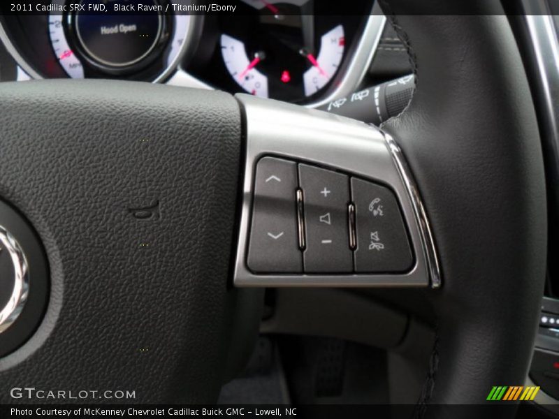 Black Raven / Titanium/Ebony 2011 Cadillac SRX FWD