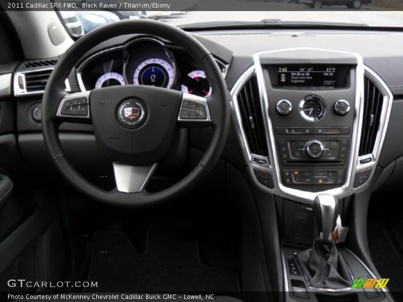Black Raven / Titanium/Ebony 2011 Cadillac SRX FWD