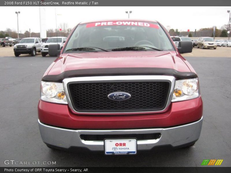 Redfire Metallic / Tan 2008 Ford F150 XLT SuperCrew