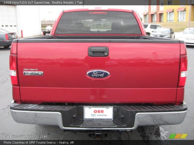 Redfire Metallic / Tan 2008 Ford F150 XLT SuperCrew