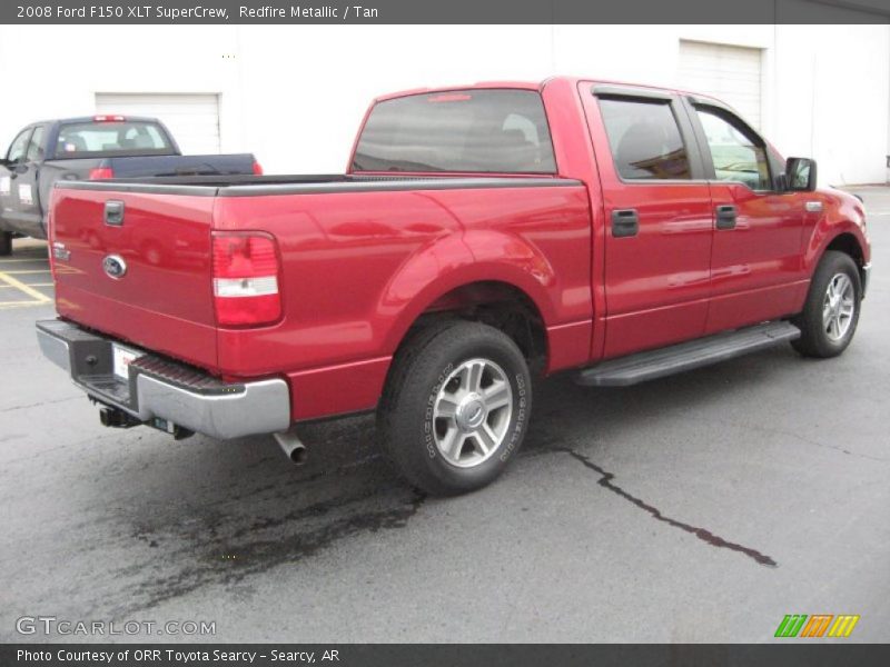 Redfire Metallic / Tan 2008 Ford F150 XLT SuperCrew