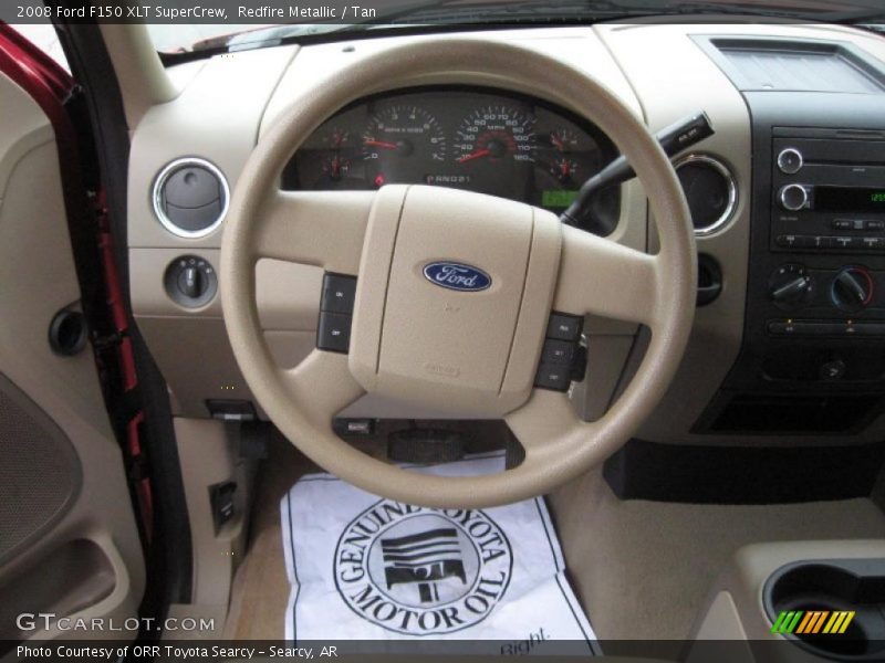 Redfire Metallic / Tan 2008 Ford F150 XLT SuperCrew