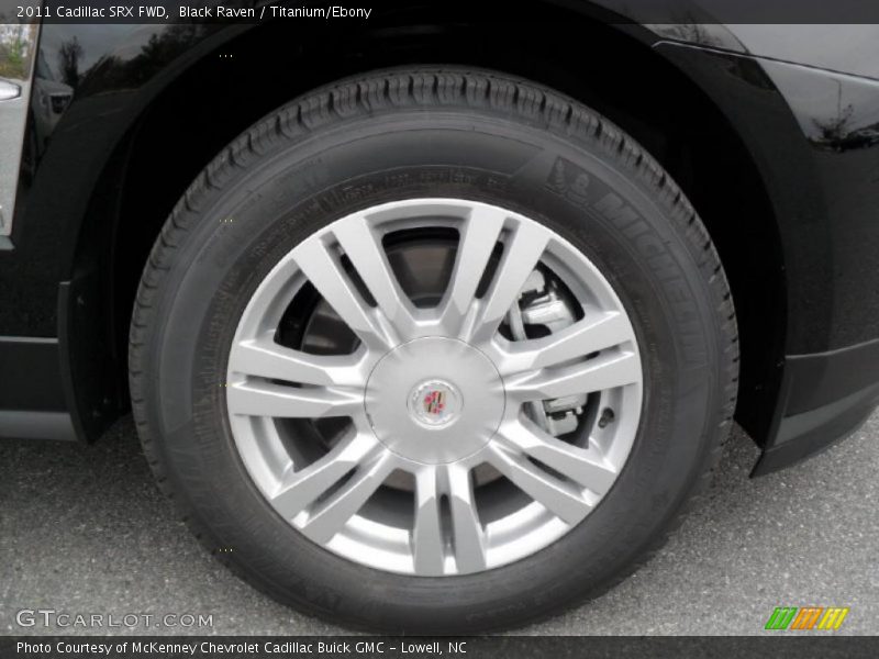 Black Raven / Titanium/Ebony 2011 Cadillac SRX FWD