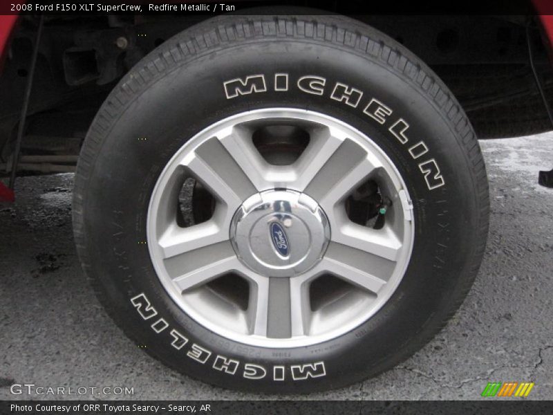 Redfire Metallic / Tan 2008 Ford F150 XLT SuperCrew