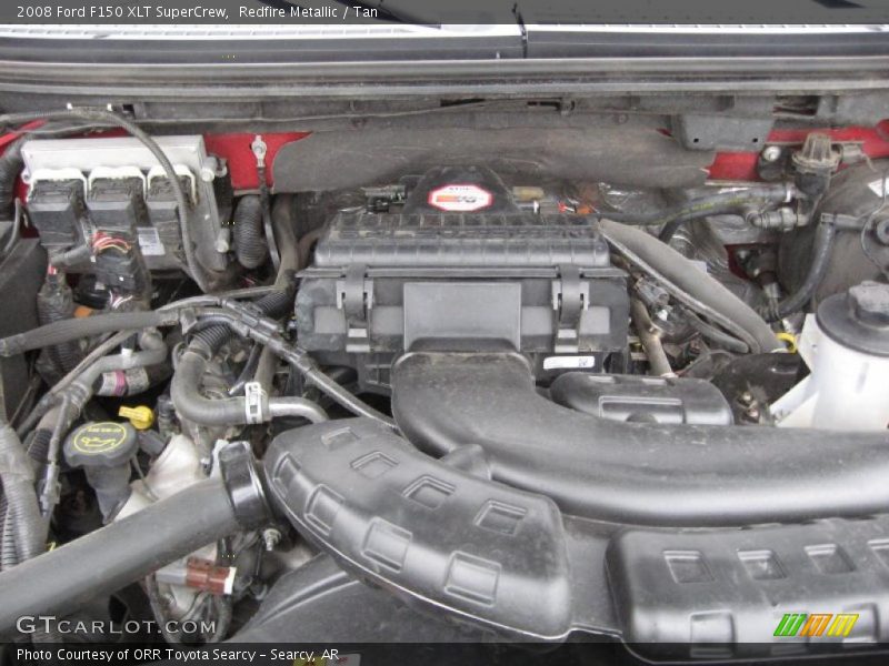 Redfire Metallic / Tan 2008 Ford F150 XLT SuperCrew